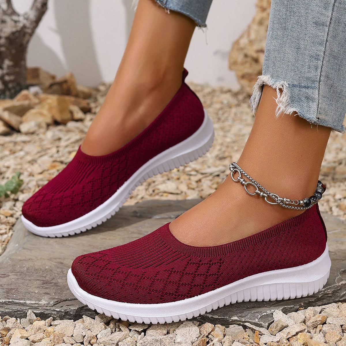 Sofina™ - Anti Slip Ademende Instappers