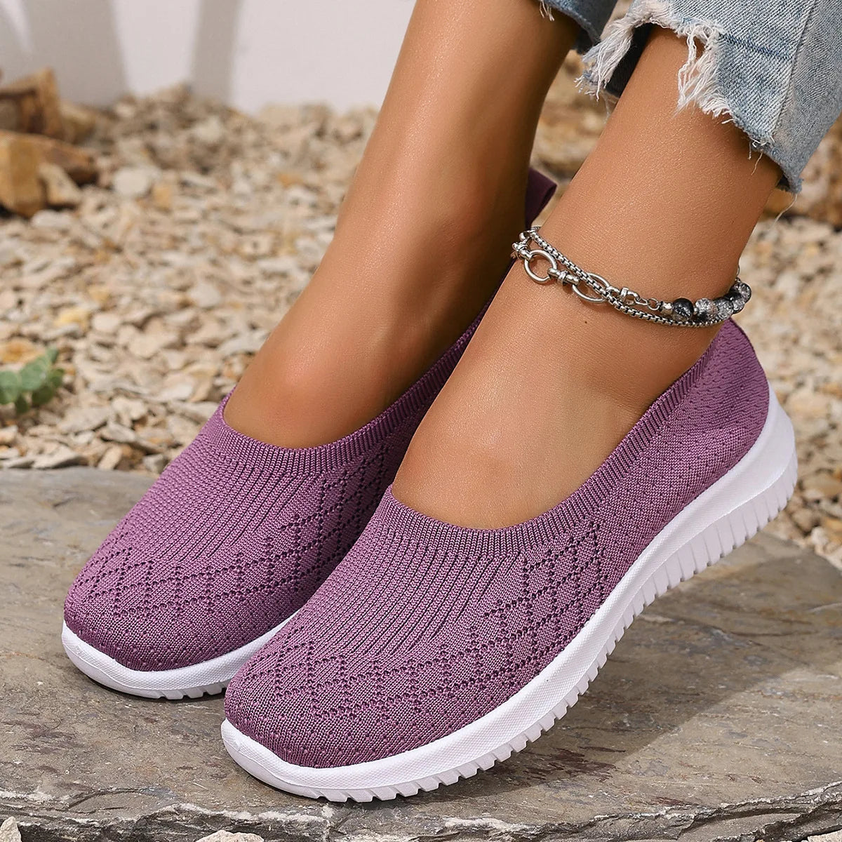 Sofina™ - Anti Slip Ademende Instappers