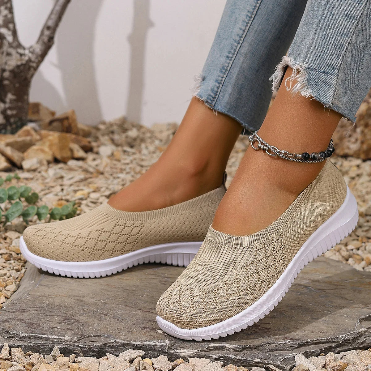 Sofina™ - Anti Slip Ademende Instappers