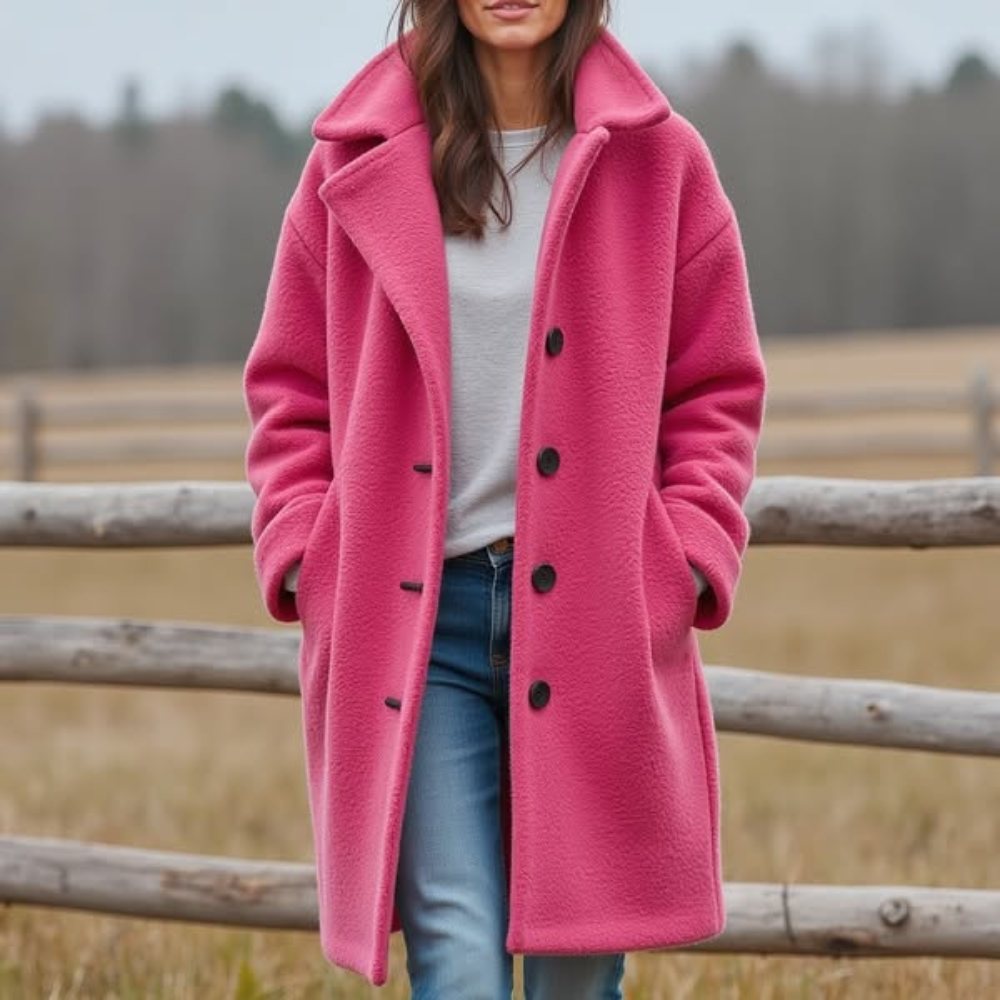 Erika™ | Lange wollen winterjas