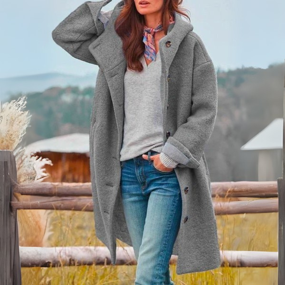 Erika™ | Lange wollen winterjas