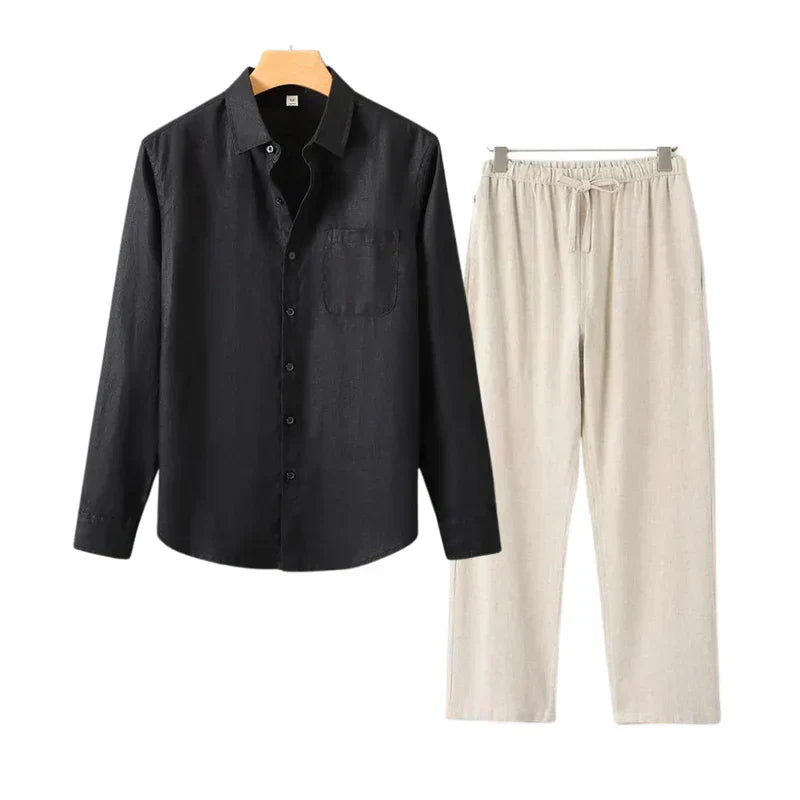 Armando™ - Linnen combo hemd / broek