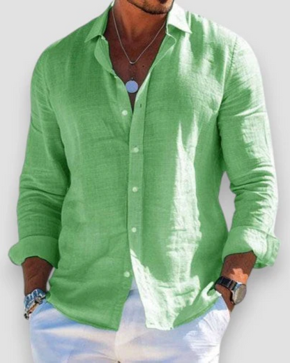 Stef™ - Casual linnen overhemd