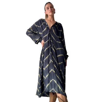 Julia™ - Gestreepte Maxi-jurk