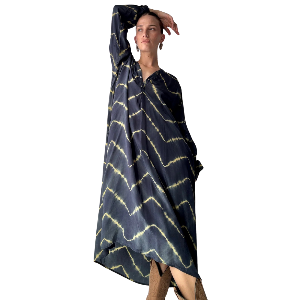 Julia™ - Gestreepte Maxi-jurk