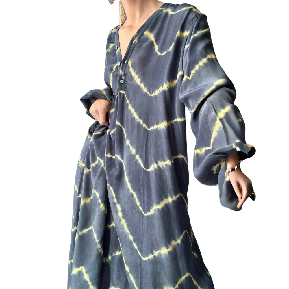 Julia™ - Gestreepte Maxi-jurk