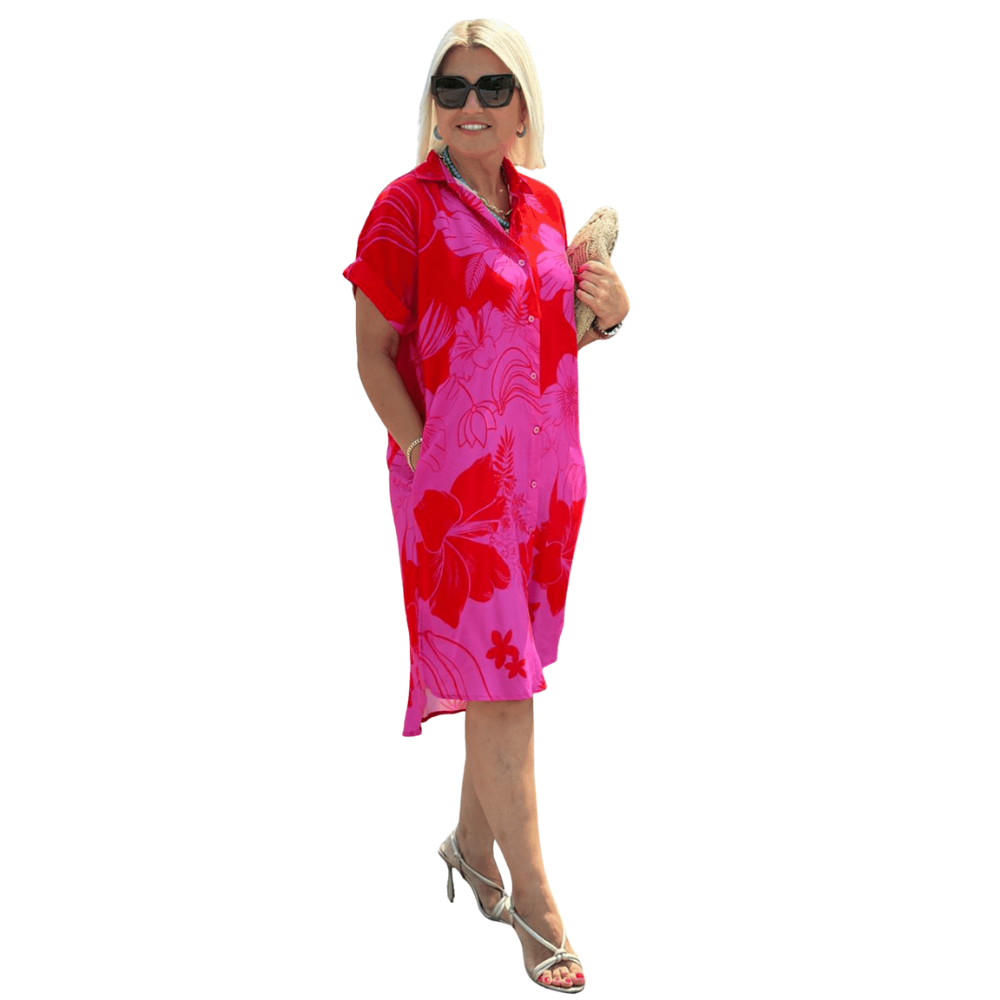 Naomi™ | Jurk met bloemenprint