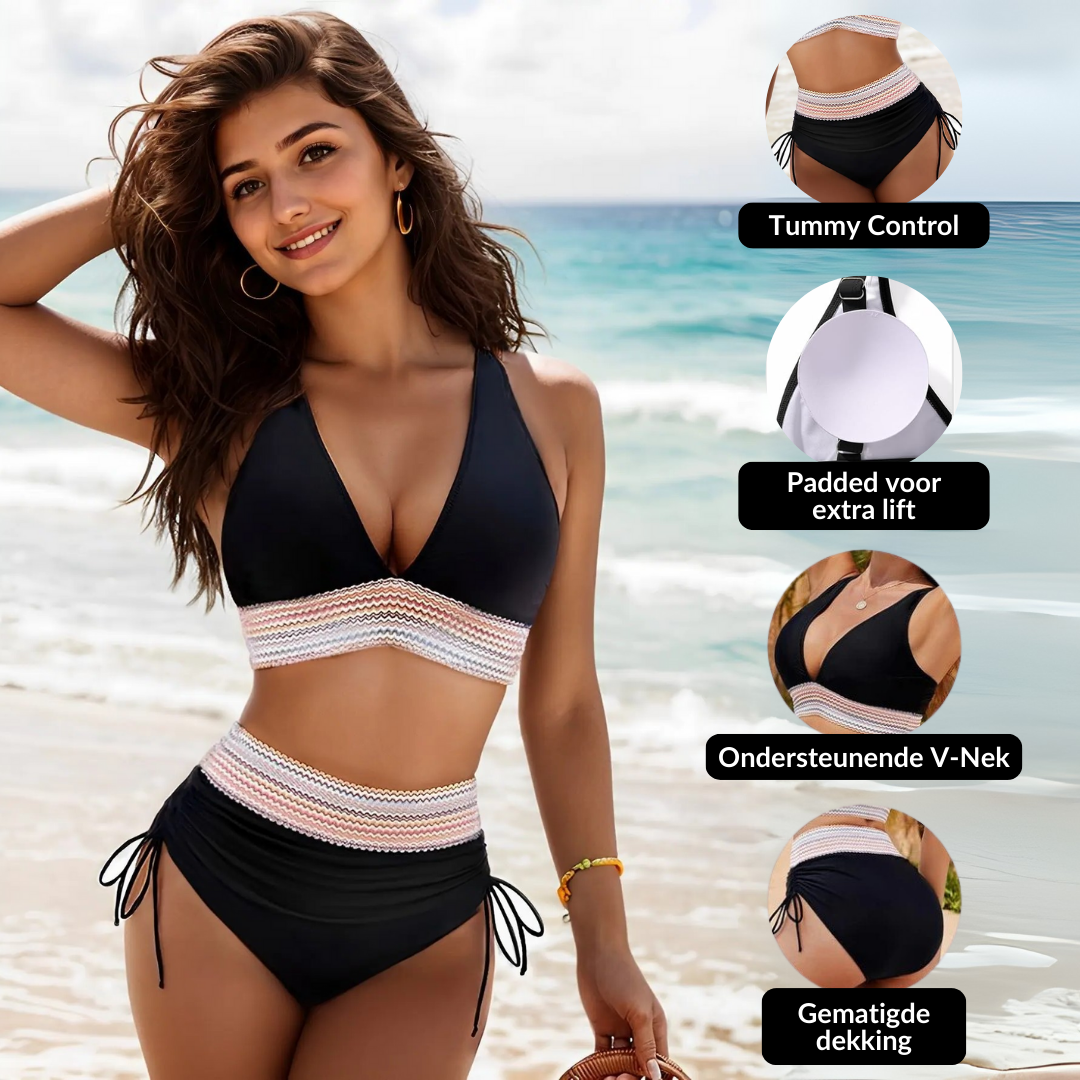 Noor™ - Hoge Taille Bikini Set