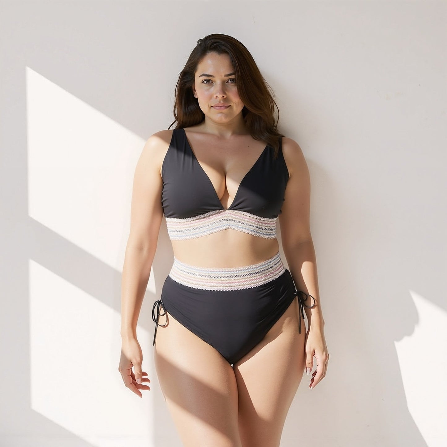 Noor™ - Hoge Taille Bikini Set