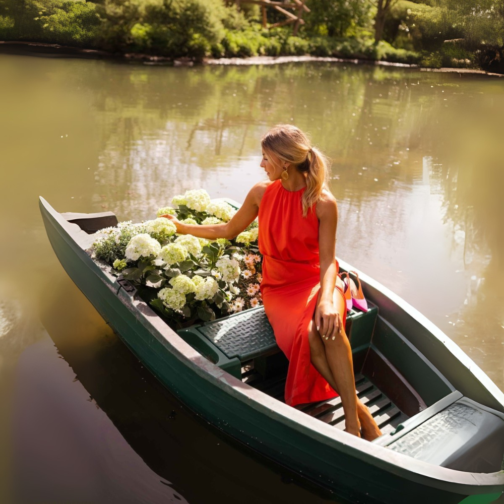 Silvia™ - Zomers Midi Jurkje