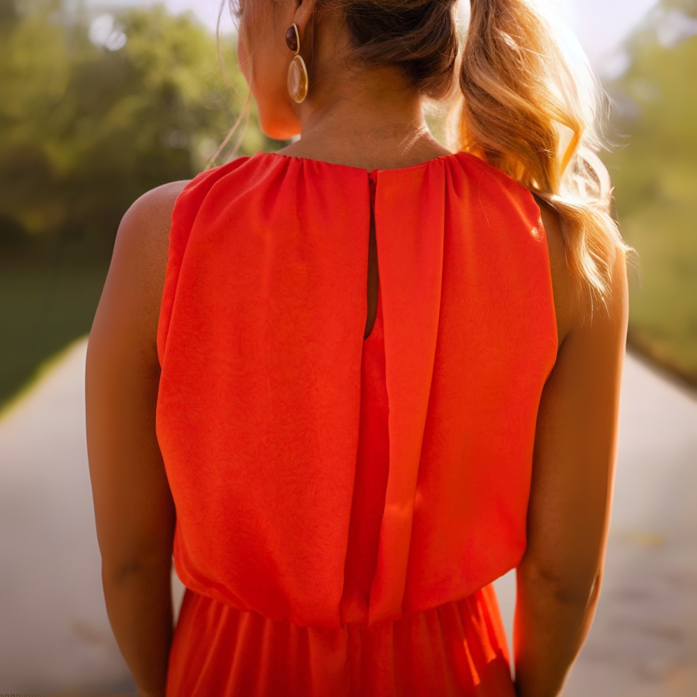 Silvia™ - Zomers Midi Jurkje