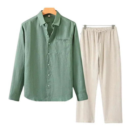 Armando™ - Linnen combo hemd / broek