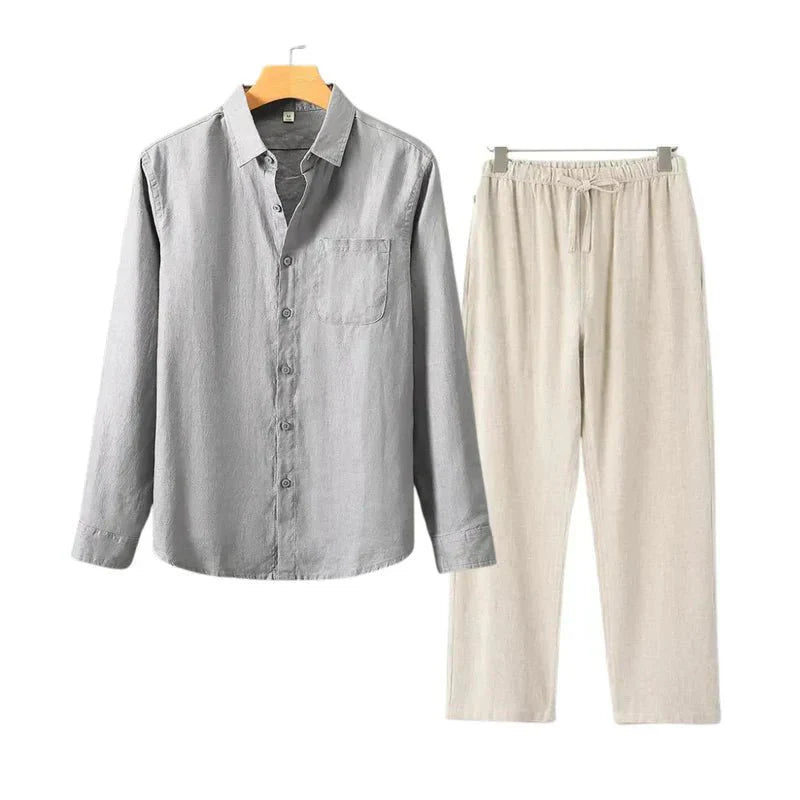 Armando™ - Linnen combo hemd / broek