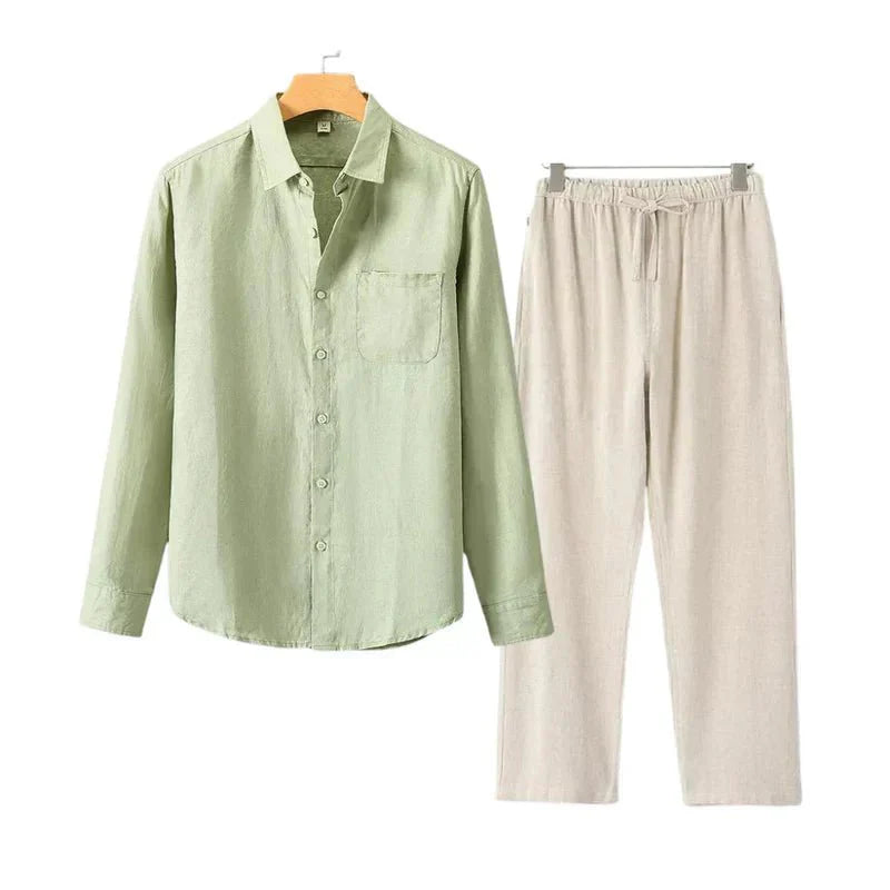Armando™ - Linnen combo hemd / broek