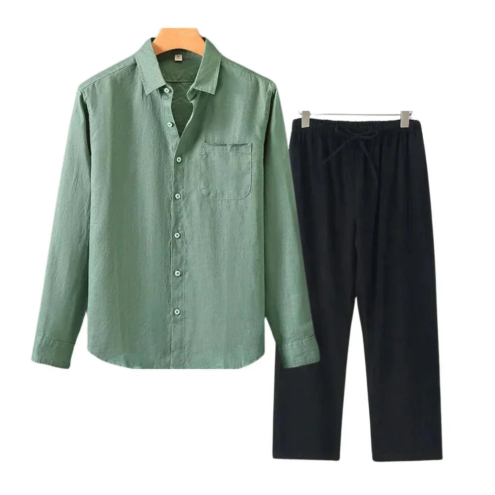 Armando™ - Linnen combo hemd / broek