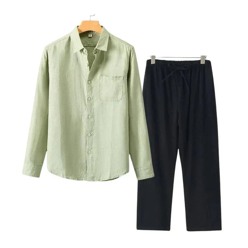 Armando™ - Linnen combo hemd / broek