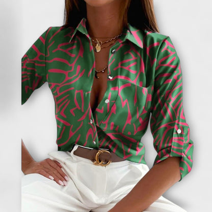 Jessica™ - Blouse met klassieke kraag